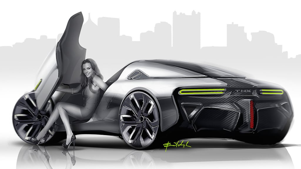 Украинец разработал дизайн спортивного электромобиля будущего - фото 3